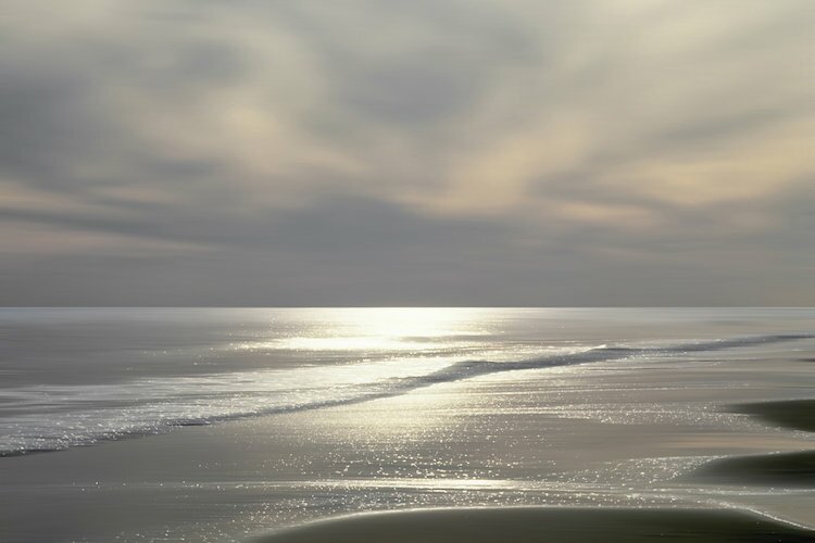 26" H x 40" W x 0.75" D Silver Light by Maggie Olsen - Wrapped Canvas Gallery-Wrapped Canvas Giclée CYB760