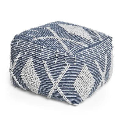 16.5" H x 26" W x 26" D Simon Upholstered Pouf