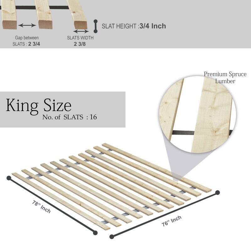 Simpson Vertical 0.68" Folding Wood Bunkie Board 7394