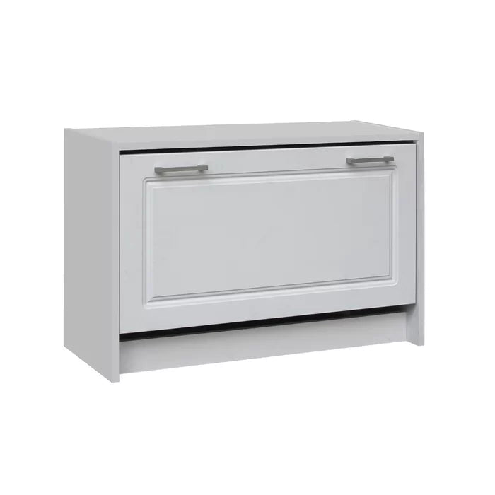 Single 12 Pair Shoe Storage Cabinet
