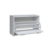 Single 12 Pair Shoe Storage Cabinet