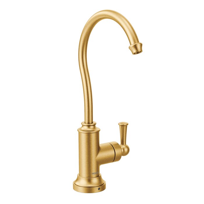 Sip Single Hole Cold Water Dispenser, Brushed Gold