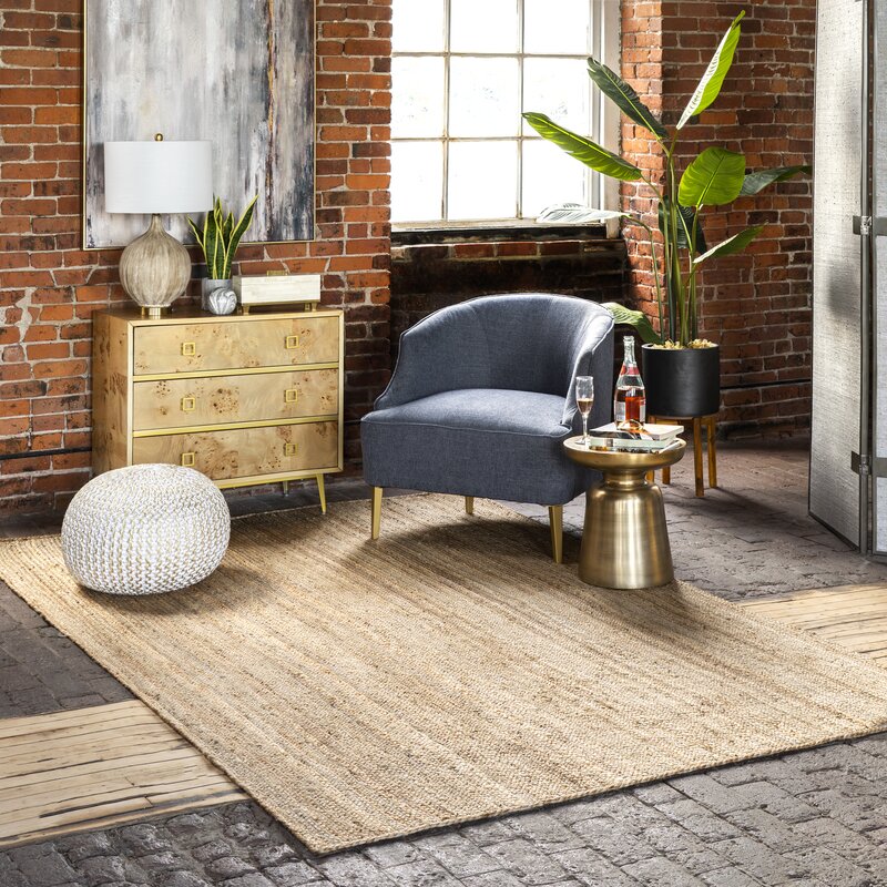 Handmade Flatweave Jute/Sisal Area Rug - 8' x 10' - #31TRUG