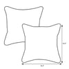 Berry Sisler Indoor/Outdoor Floral Throw Pillow (Set of 2) SHB441
