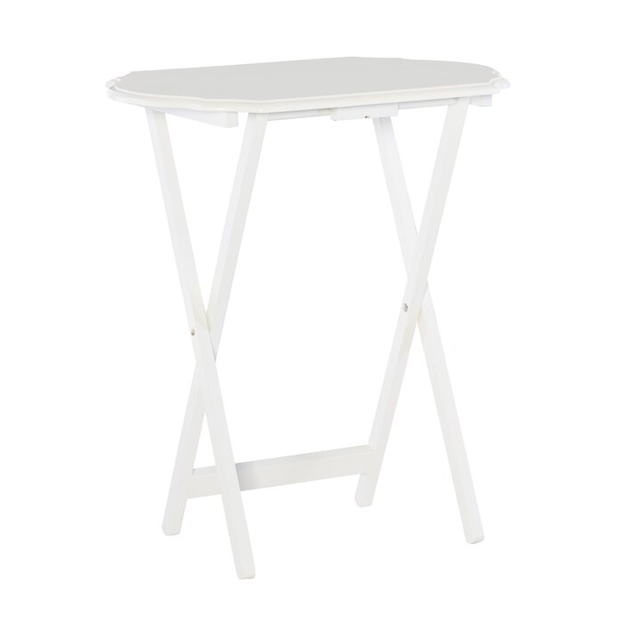 White Sitges Tray Table (Set of 2)