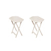 White Sitges Tray Table (Set of 2)