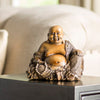 Sitting Laughing Buddha Fingurine (#HA545)