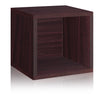 Espresso Skye 12.8'' H x 13.4'' W Board Paperboard Cube Bookcase