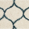 Hampstead Geometric Ivory/Slate Blue Rug KRUG039