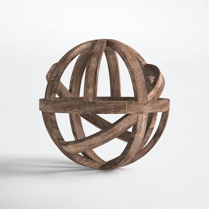 10" H x 10" W x 10" D Snyder Decorative Ball Sculpture