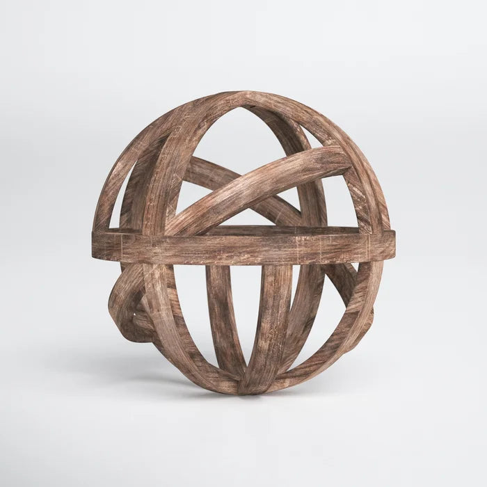 10" H x 10" W x 10" D Snyder Decorative Ball Sculpture