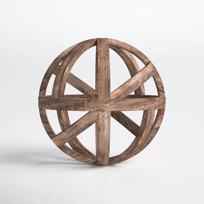 10" H x 10" W x 10" D Snyder Decorative Ball Sculpture