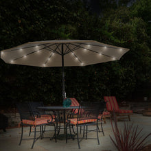 Load image into Gallery viewer, Solar Powered LED Patio Umbrella (#8021)
