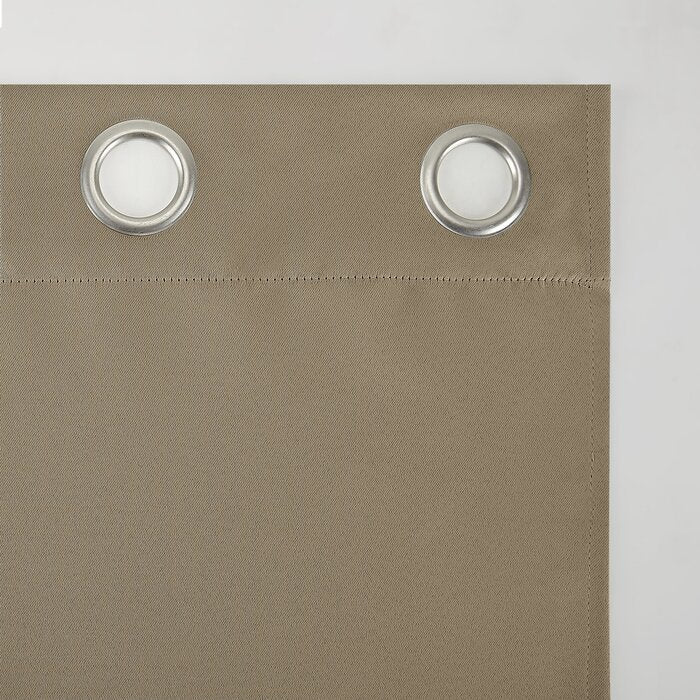 40" W x 95" L Solid Blackout Grommet Curtain Panel, (Set of 2)