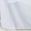 White Solid Color Single Shower Curtain ts402