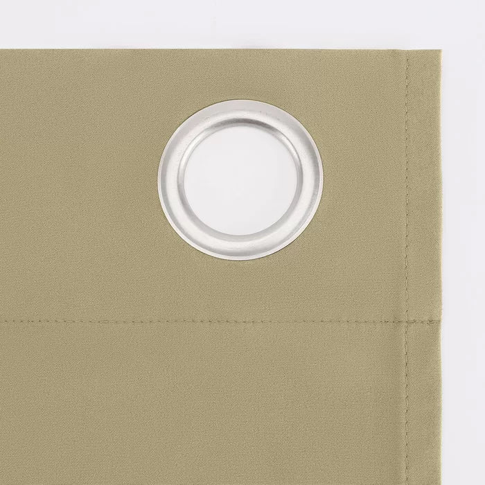 40" W x 84" L Solid Max Blackout Thermal Grommet Curtain Panel, (Set of 4)