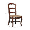 Solid Wood Ladder Back Side Chair (Set of 2)