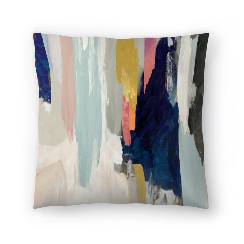 18" H x 18" W Somber Throw Pillow