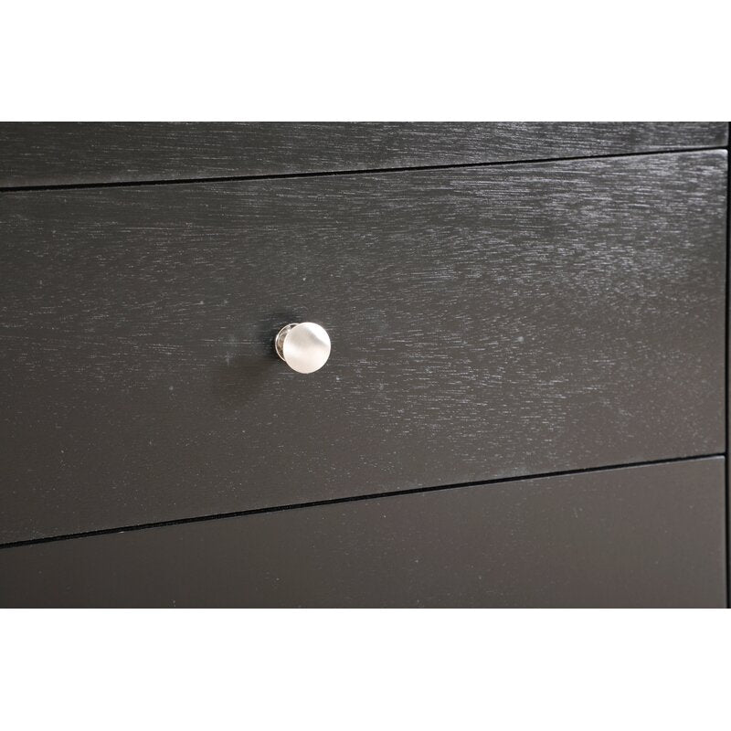 Black Sonja 3 - Drawer Nightstand CL603