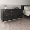 Sophia 6 Drawer 60'' W Double Dresser SHB497