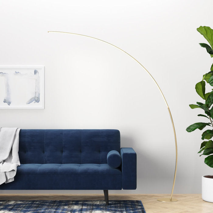 Spataro 80" LED Arched Floor Lamp