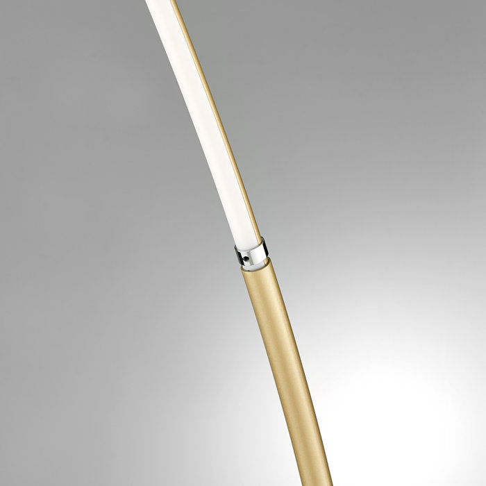 Spataro 80" LED Arched Floor Lamp