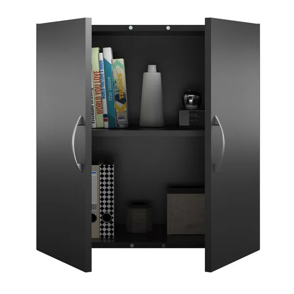 Black Springboro 24" H x 23" W x 12" D Wall Cabinet