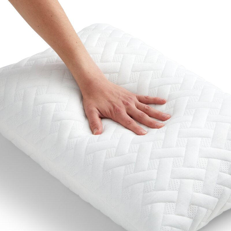 Springer Shredded Memory Foam Medium Support Pillow (Set of 2), 24'' x 16''