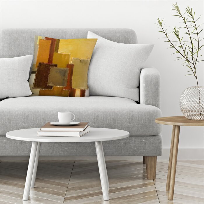 18" H x 18" W x 1.5" D Square Pillow Cover & Insert