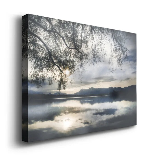 36" H x 48" W x 1" D Staffelsee Lake - Wrapped Canvas Print