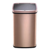 Copper Stainless Steel 13.2 Gallon Motion Sensor Trash Can