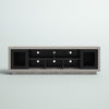 Black Stallman TV Stand for TVs up to 70