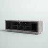 Black Stallman TV Stand for TVs up to 70