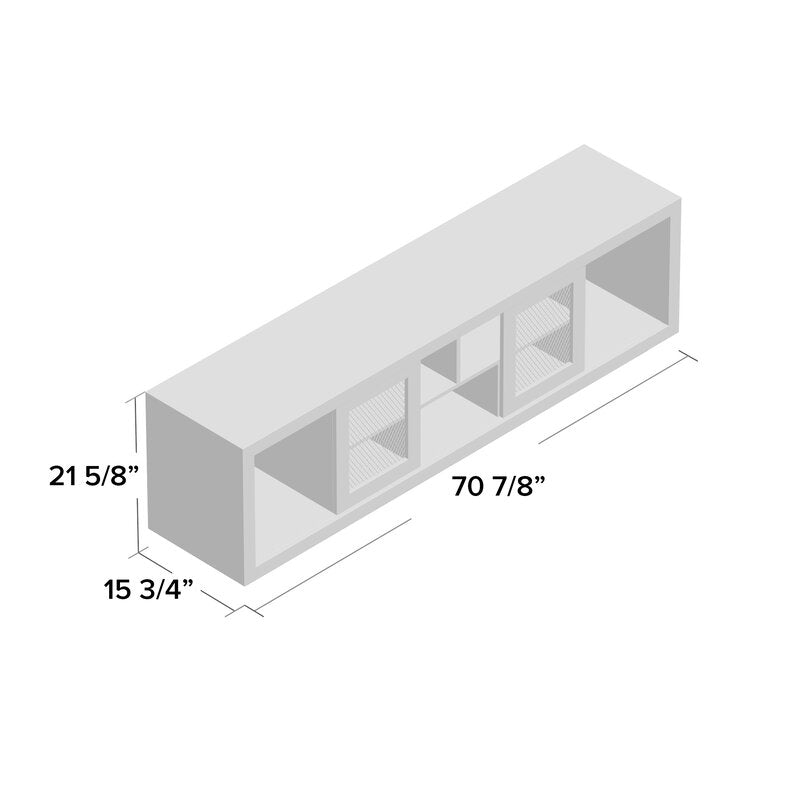 Stallman TV Stand - Black - #8583T