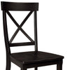 Black Standridge Cross Back Side Chair (Set of 2)