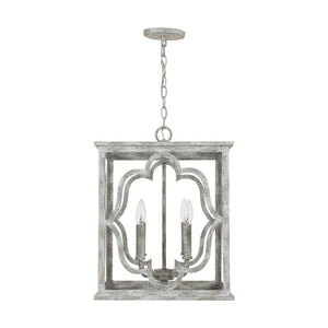 Willa 4 - Light Unique / Statement Square Chandelier 7140