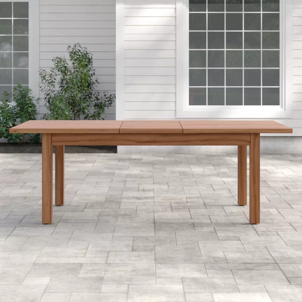 Statler Solid Wood 8 Person Dining Table