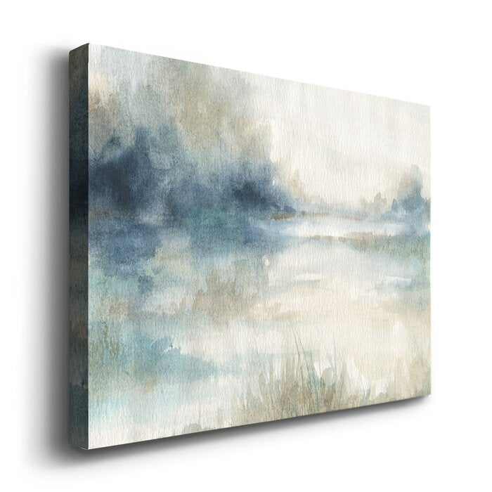 40" H x 60" W Still Evening Waters II