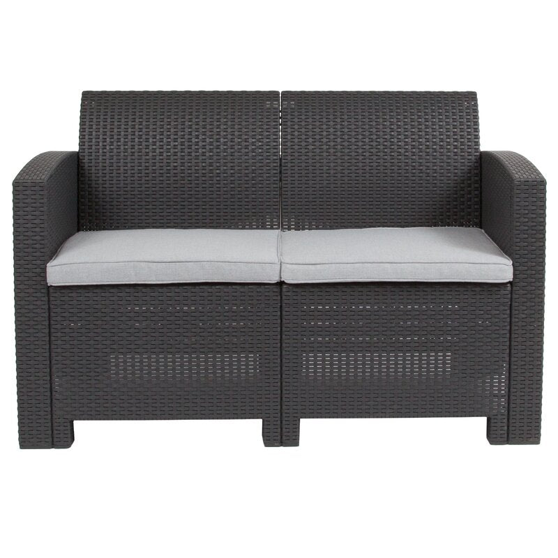 Stockwell Patio Sofa with Cushions #J7