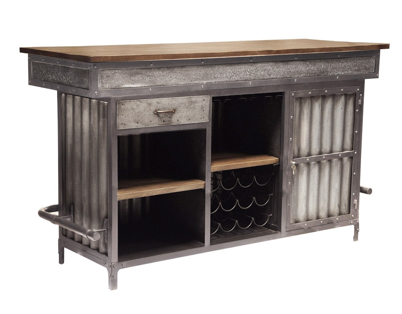 Stonehill bar cabinet by outlet pulaski