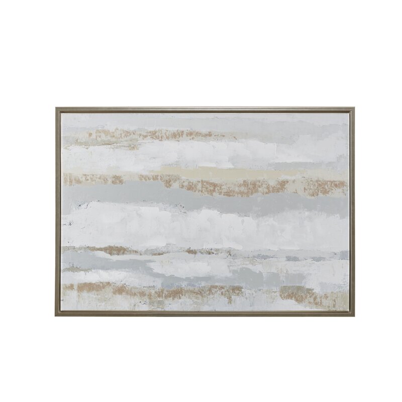 'Strato' Framed Print on Wood in Natural pt1042