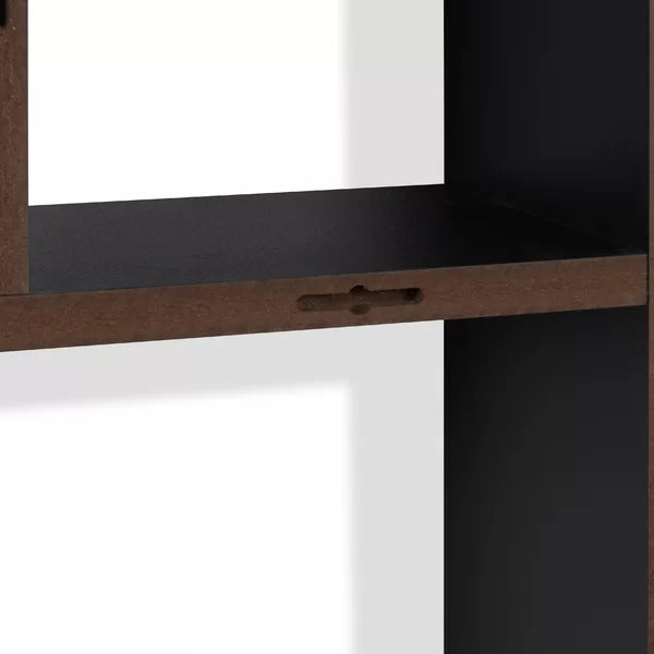 Black Suffield 4 Piece Accent Shelf