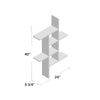 Black Suffield 4 Piece Accent Shelf