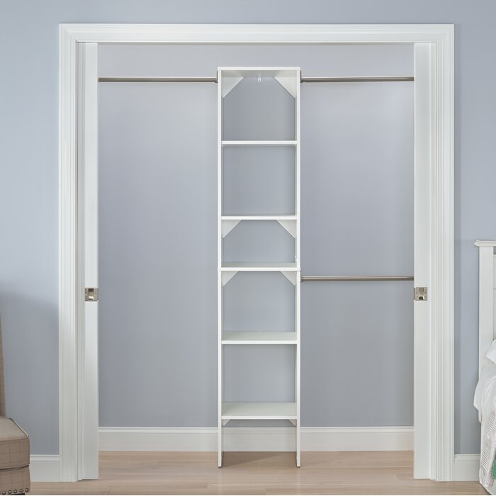 SuiteSymphony 72" W Closet System, White (#146)