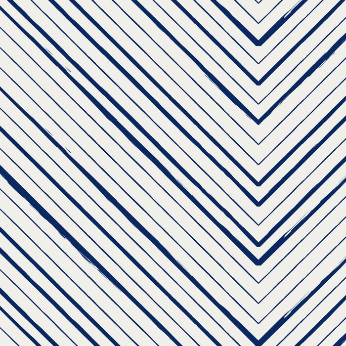 48" L x 24" W Navy Summerdale Peel and Stick Wallpaper Panel