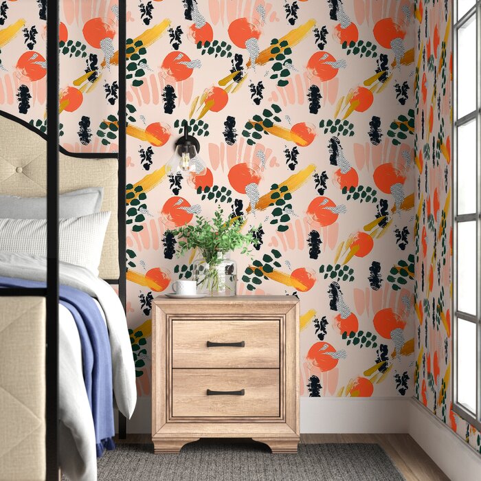 8'L x 24"W Summerlin Peel & Stick Wallpaper
