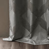 Abel Ogee Knitted Jacquard Total Blackout Curtain Panel by SunSmart ss430
