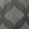 Abel Ogee Knitted Jacquard Total Blackout Curtain Panel by SunSmart ss430
