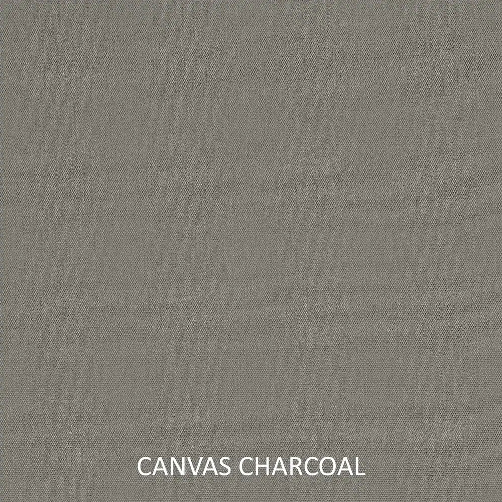 40 in x 17 in x 2 in Bench Cushion Bristol - 40 in x 17 in x 2 in - Canvas Charcoal