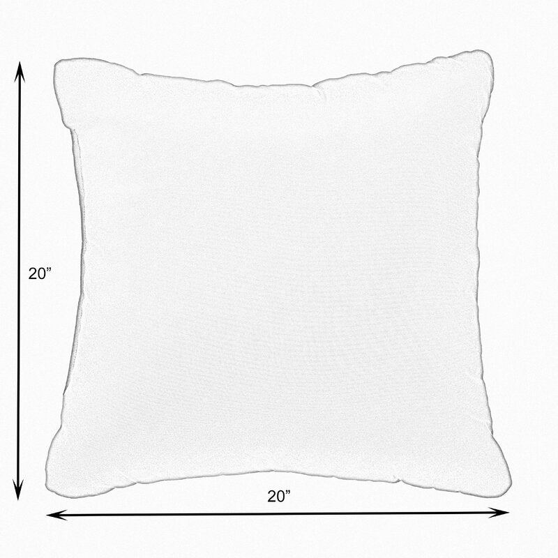 Beige Sunbrella Textured Yellow Indoor/Outdoor Throw Pillow, (Set of 2) B125-DS322